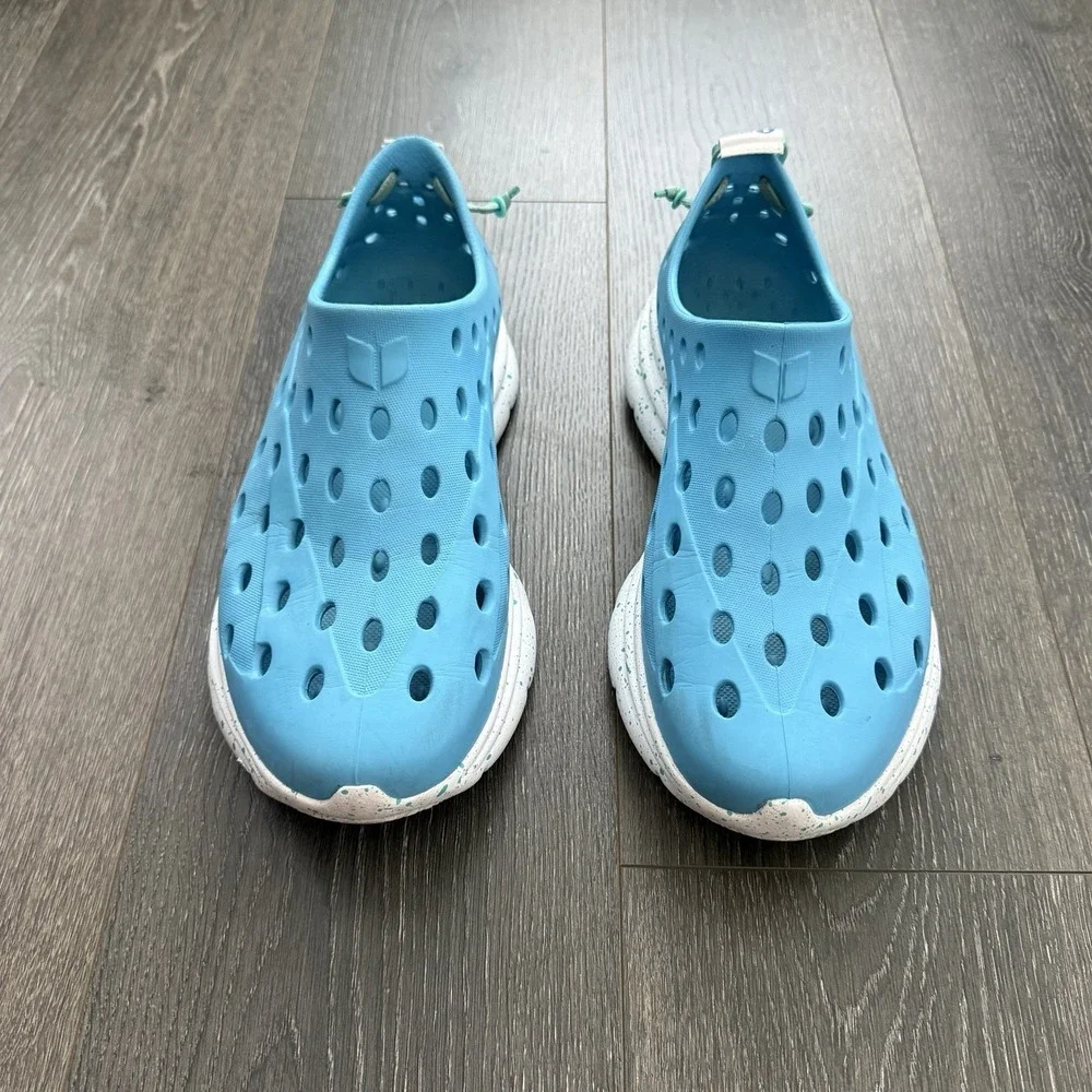 Kane Footwear Revive Recovery Shoes Mens 12 Cushion Slip On Comfort Aqua